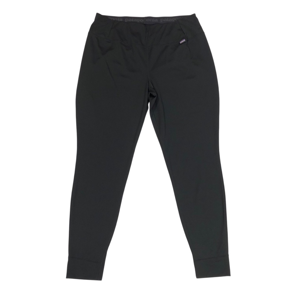Patagonia Midweight Capilene Baselayer Pants Women's Size XL Black Polartec